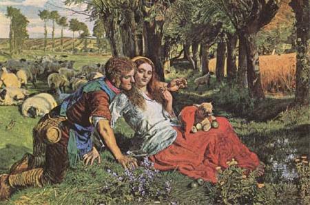 The Hireling Shepherd (mk09), William Holman Hunt